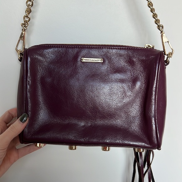 Rebecca Minkoff chain link zipper crossbody bag - Picture 3 of 6